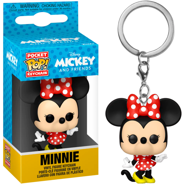 Mickey and Friends - Minnie Mouse Pocket Pop! Vinyl Keychain