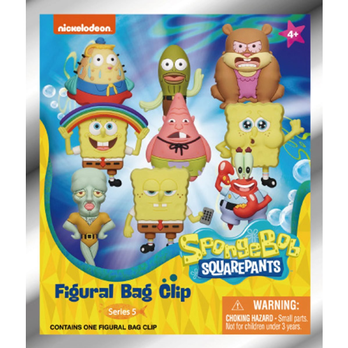 Spongebob - 3D Foam Keychain Blind Bag Series 5