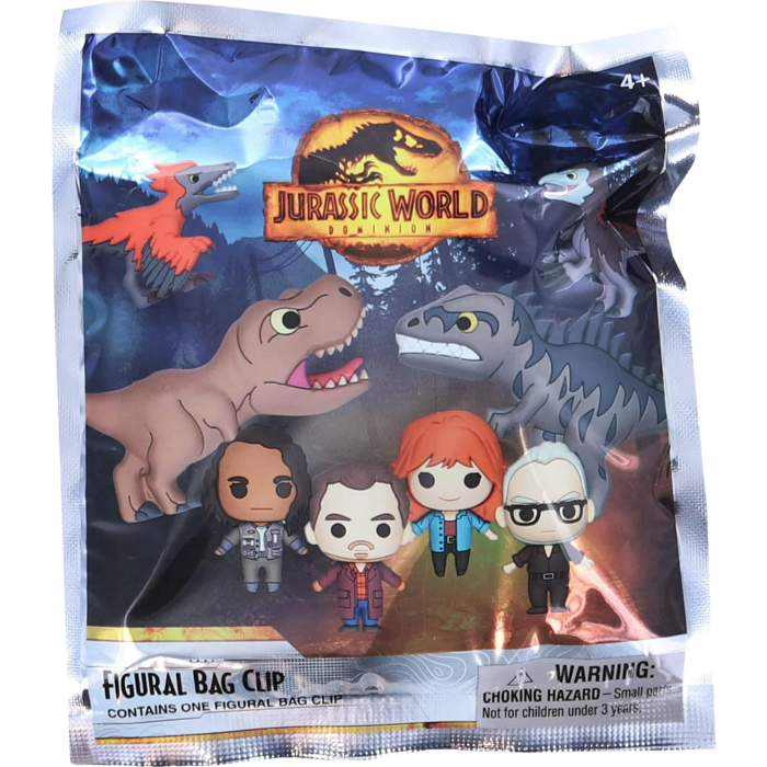 Jurassic Park - 3D PVC Bag Clip Blind Bag Series 2