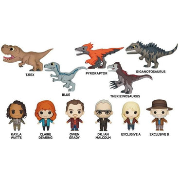 Jurassic Park - 3D PVC Bag Clip Blind Bag Series 2