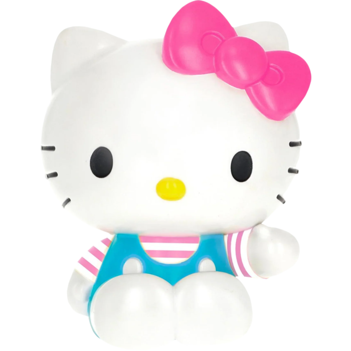 Hello Kitty - Hello Kitty in Striped Shirt Figural PVC Money Bank