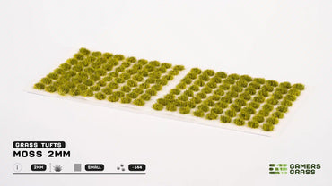 Gamers Grass - Tufts: Moss 2mm (Small)