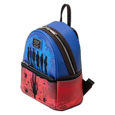 Stranger Things - Upside Down Shadows 10” Faux Leather Mini Backpack