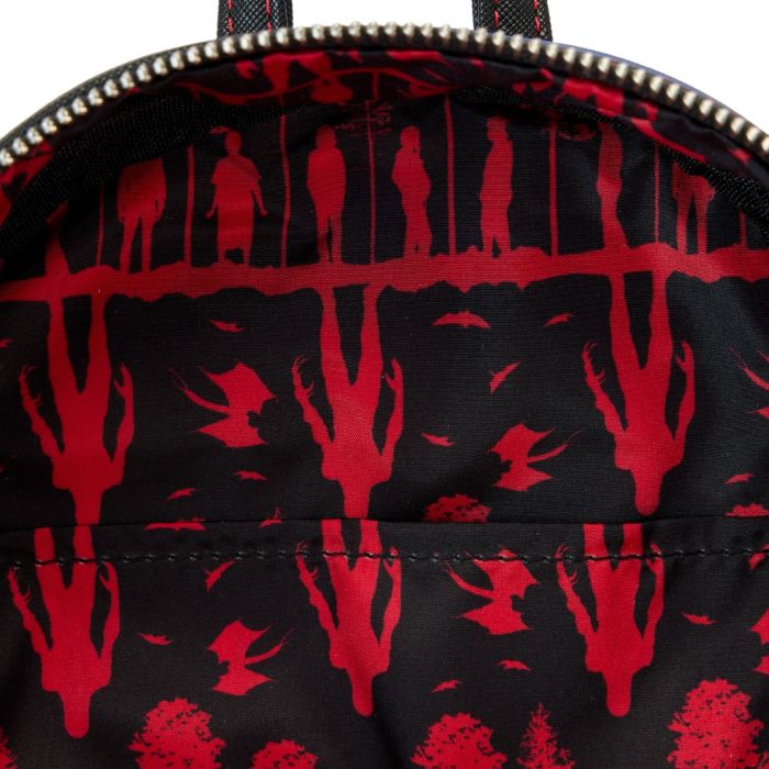 Stranger Things - Upside Down Shadows 10” Faux Leather Mini Backpack