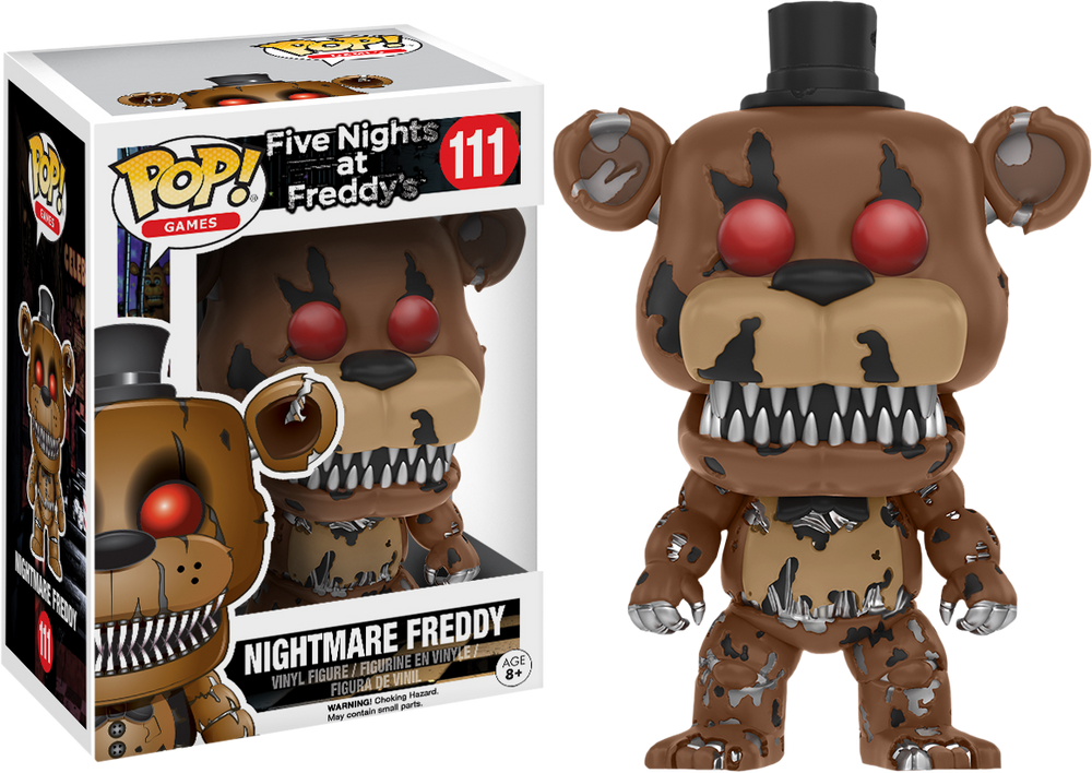 Nightmare Freddy #111 Five nights at Freddy's Pop! Vinyl