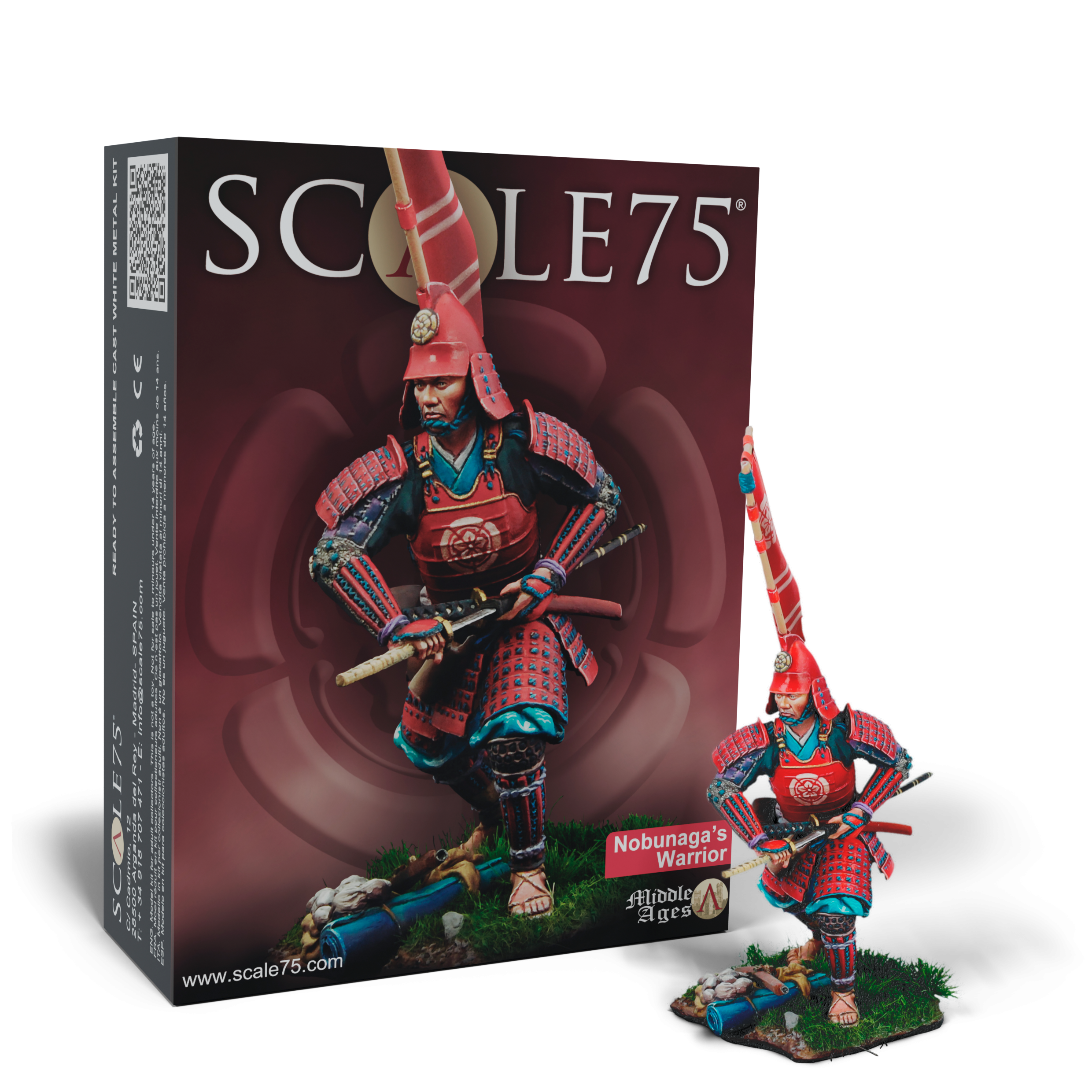 Scale 75 - Figures - Middle Age - Nobunaga Warrior 75mm