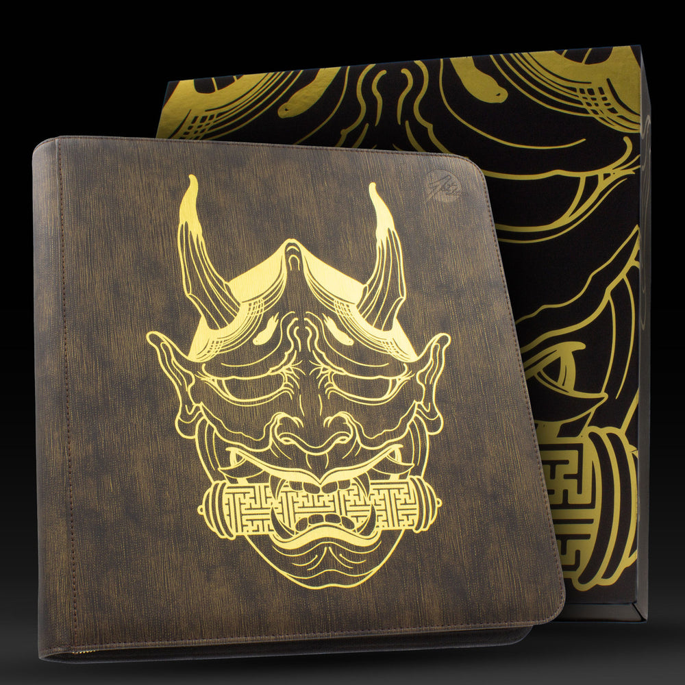 Artist Series 12 Pocket Binder - Oni Deathmask by Beau Ingleton - Palms Off Gaming