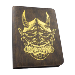 Artist Series 9 Pocket Binder - Oni Deathmask by Beau Ingleton - Palms Off Gaming