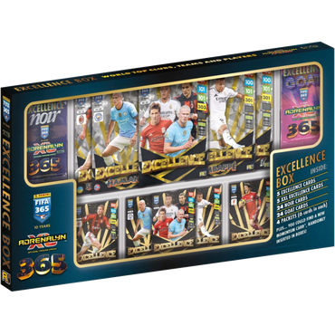 Soccer - 2025 Panini FIFA 365 Adrenalyn XL Soccer Trading Cards Excellence Box Set