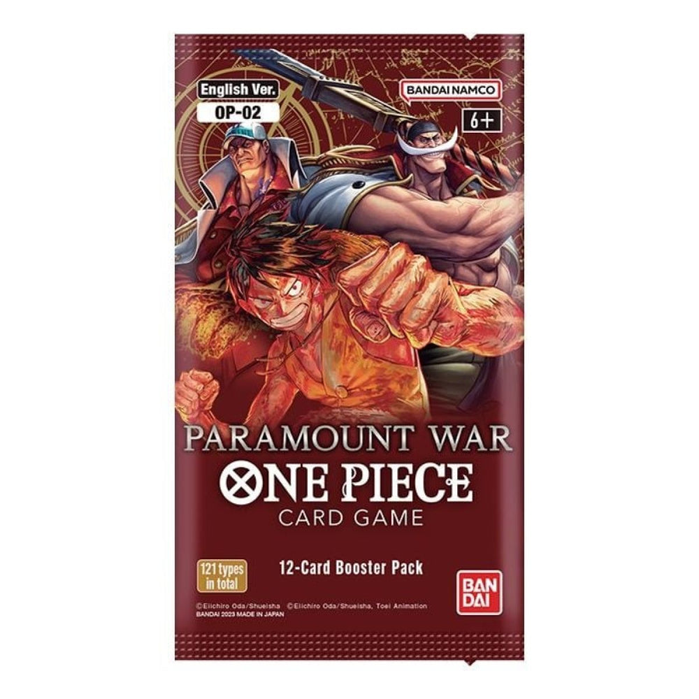 One Piece Card Game: Booster Pack – Paramount War [OP-02]