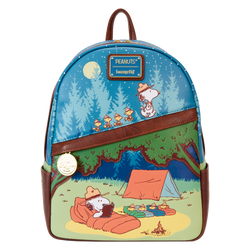 Peanuts - 50th Anniversary Snoopy's Beagle Scouts 10" Faux Leather Mini Backpack