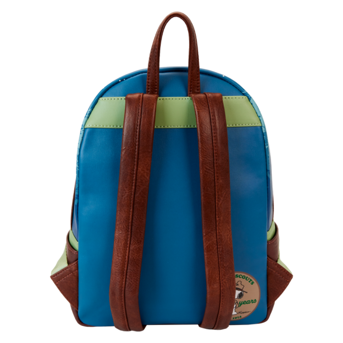 Peanuts - 50th Anniversary Snoopy's Beagle Scouts 10" Faux Leather Mini Backpack