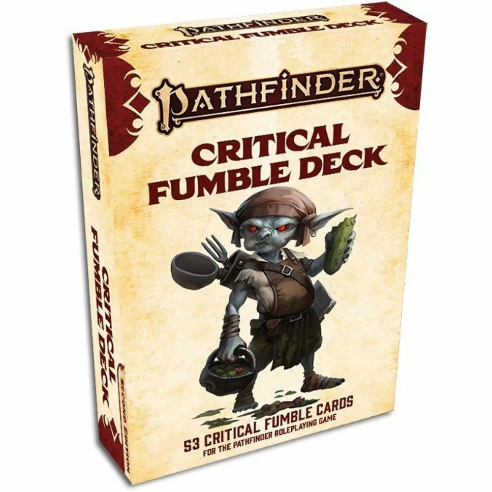 Pathfinder Second Edition: Critical Fumble Deck