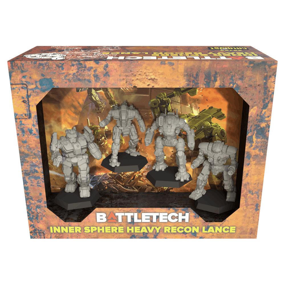 Battletech - Inner Sphere Heavy Recon Lance ForcePack
