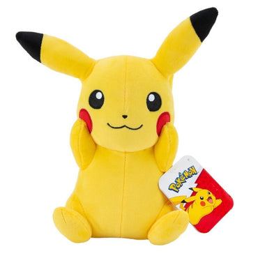 Pokemon Pikachu Holding Cheeks 8" Plush