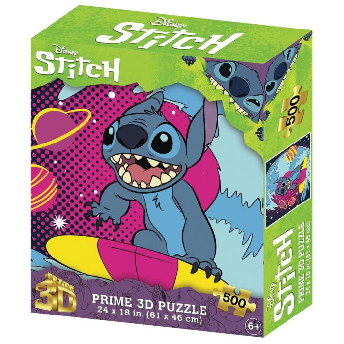 3D Disney Stitch - 500 Piece 3D Puzzle