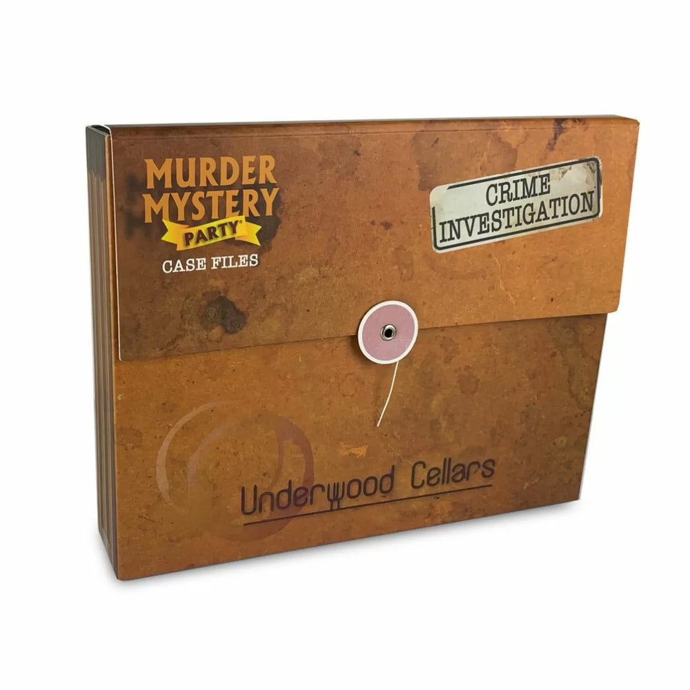 Murder Mystery Party Case Files - Underwood Cellars