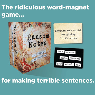 Ransom Notes The Ridiculous Word Magnet