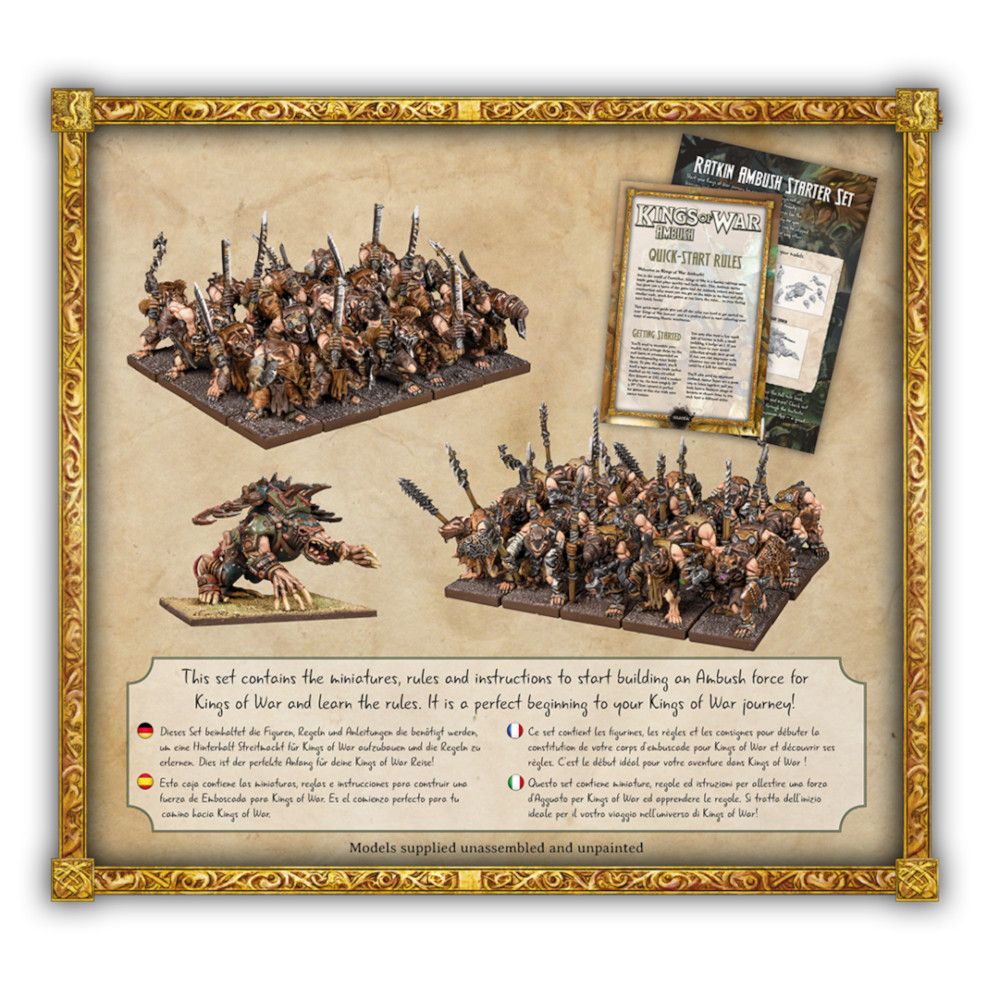 Kings of War - Ratkin Ambush Starter Set