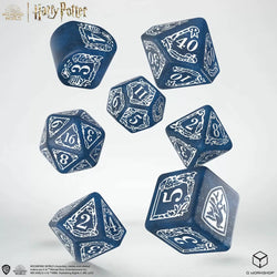 Q Workshop Harry Potter Modern Dice Set - Ravenclaw - Blue Dice Set 7