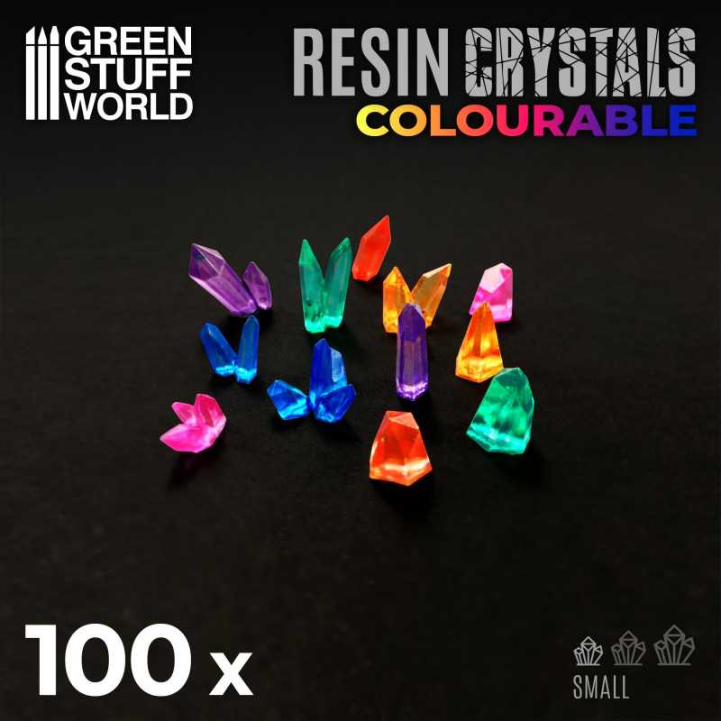 CLEAR Resin Crystals - Small