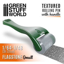 Rolling pin with Handle - Flagstone Small - Green Stuff World