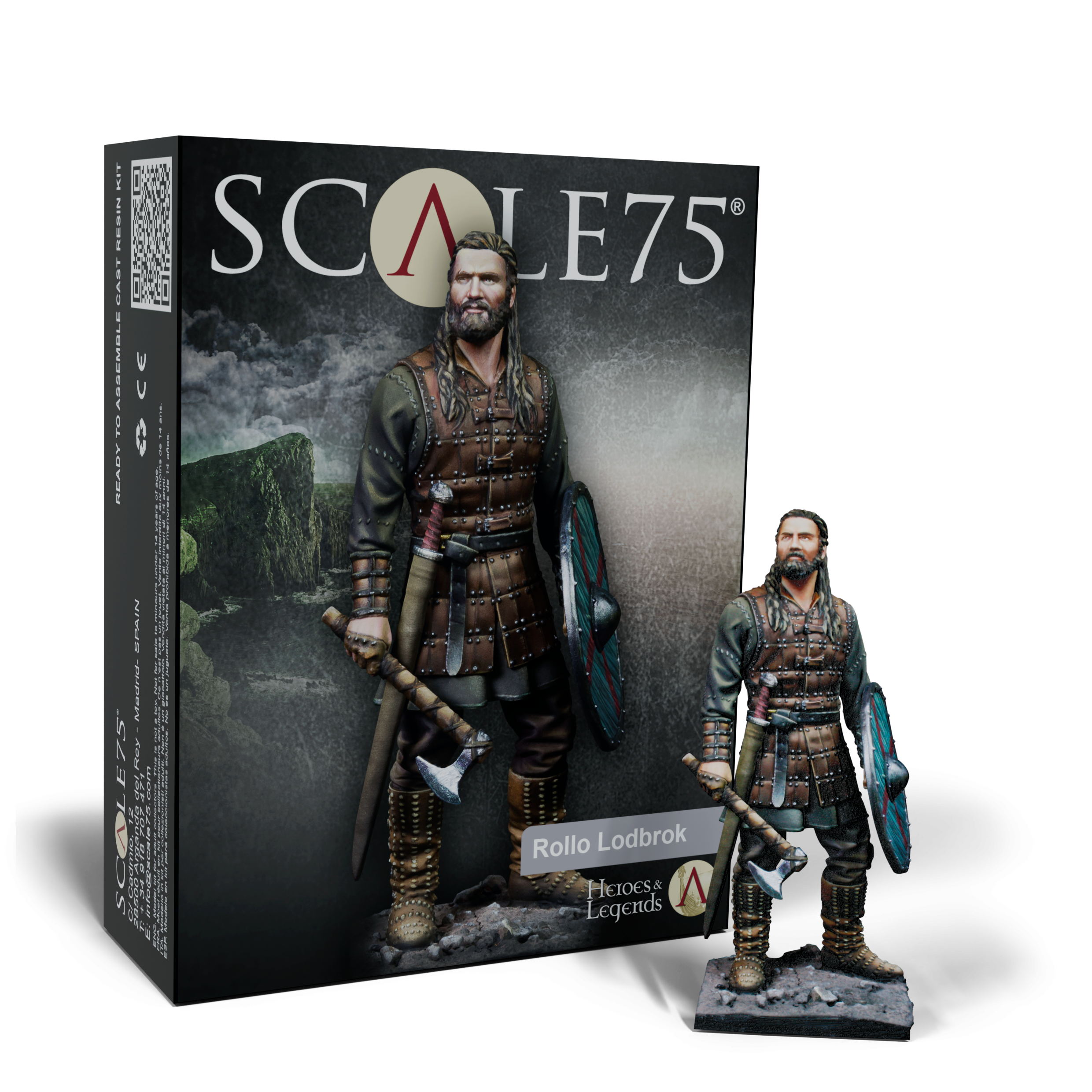 Scale 75 - Figures - Heroes and Legends - Rollo Lodbrok 75mm