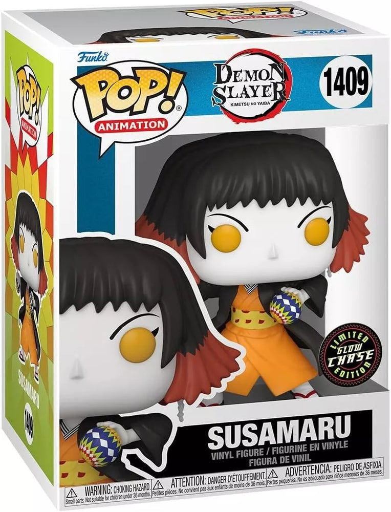 Susamaru (Glow Chase) #1409 Demon Slayer Pop! Vinyl Figure PRE-OWNED