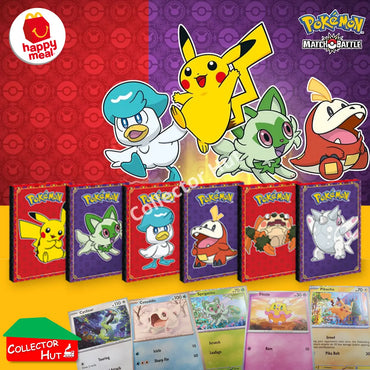 McDonald's Happy Meal 2023 Pokémon Match & Battle Pack