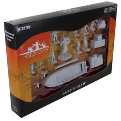 Wizkids Deep Cuts - Unpainted Miniatures Ships Crew Box Set