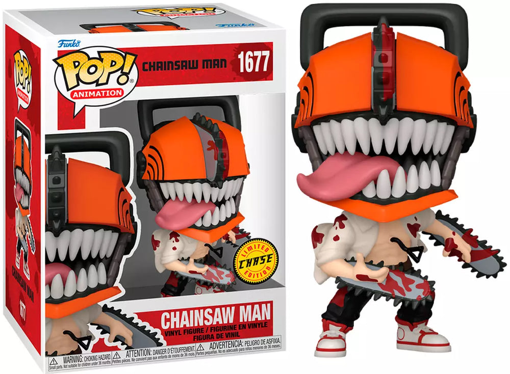 Chainsaw Man CHASE #1677 - Chainsaw Man Pop! Vinyl Figure