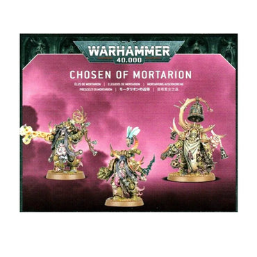 Warhammer 40,000: Malignant Plaguecaster, Noxious Blightbringer, and Plague Marine Champion (Chosen of Mortarion) - LOCAL PICK UP ONLY