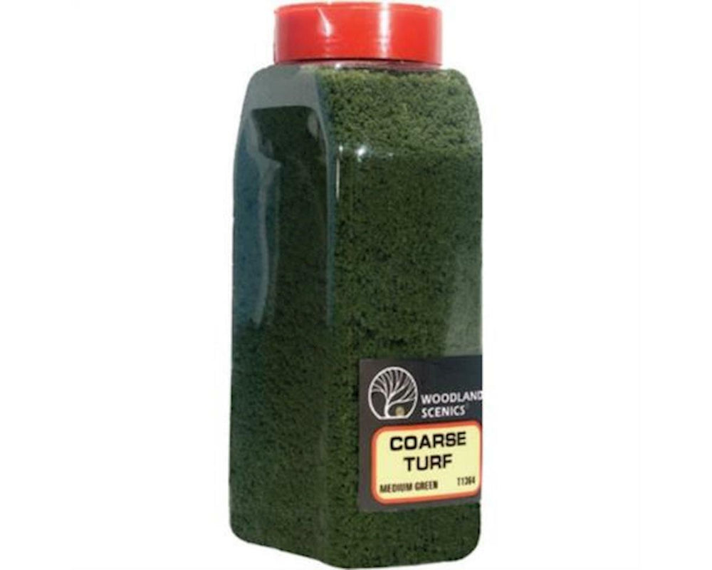 Woodland Scenics: Coarse Turf - Medium Green (shaker)