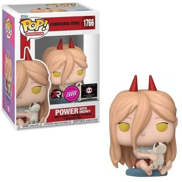 Power with Meowy (Chase) #1766 - Chainsaw Man Pop! Vinyl