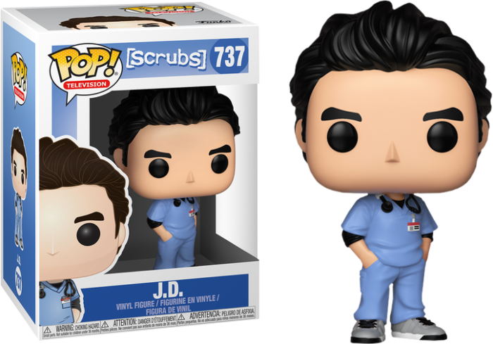 J.D. #737 Scrubs Pop! Vinyl PRE-OWNED