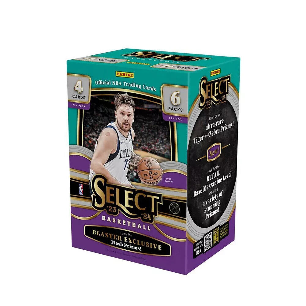 2023-2024 Panini Select Basketball NBA Blaster Box