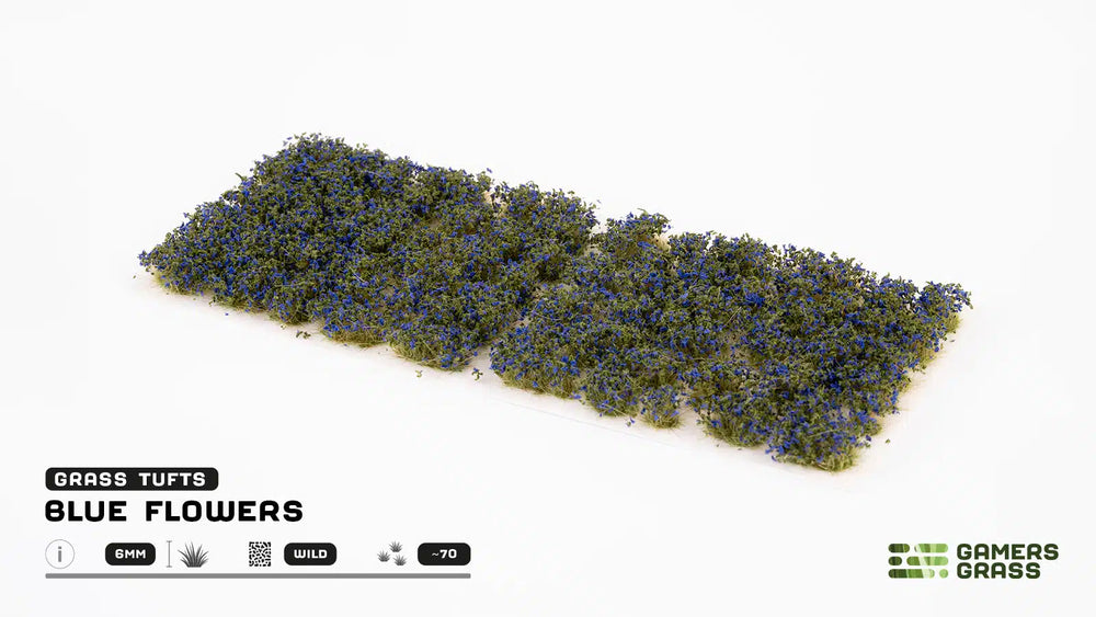 Gamers Grass - Shrubs and Flowers: Blue Flowers