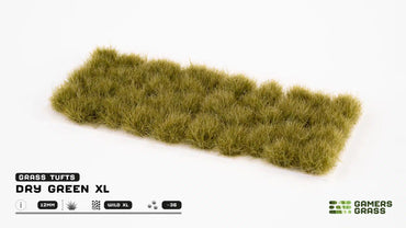 Gamers Grass - Tufts: Dry Green XL 12mm (Wild XL)