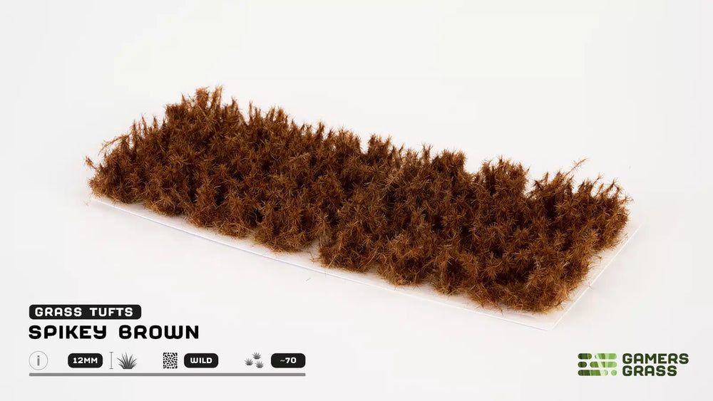 Gamers Grass - Tufts: Spikey Brown