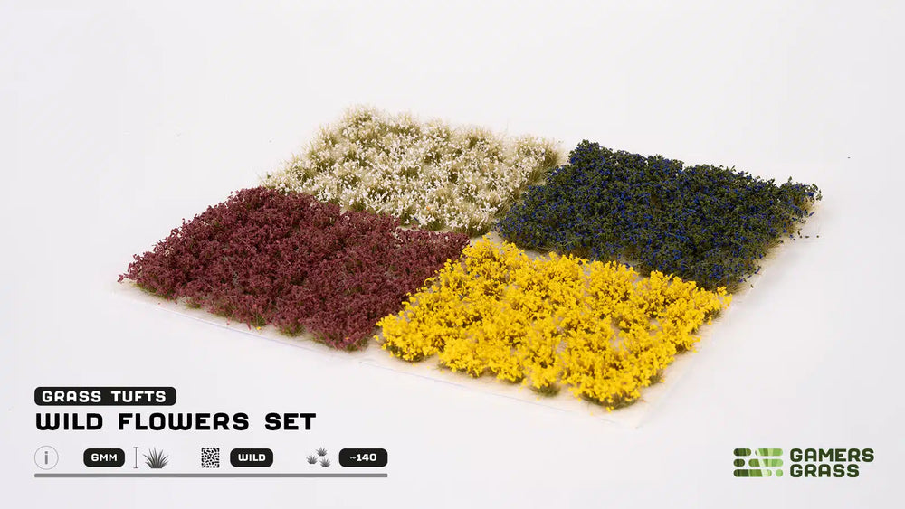 Gamers Grass - Tufts: Wild Flowers Set