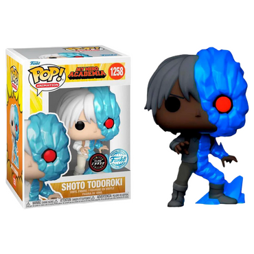 Ice Shoto Todoroki w/ Glow Chase #1258 My Hero Academia Pop! Vinyl PRE-OWNED