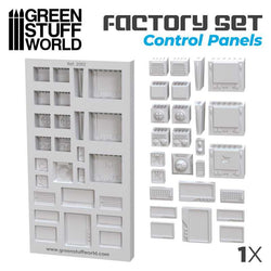 Silicone Molds - Control Panels - Green Stuff World