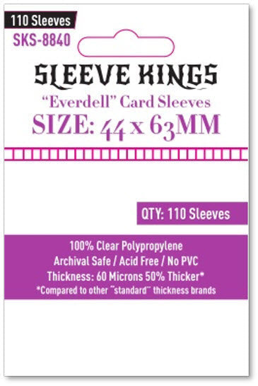 Sleeve Kings Board Game Sleeves "Everdell Mini Compatible" Sleeves