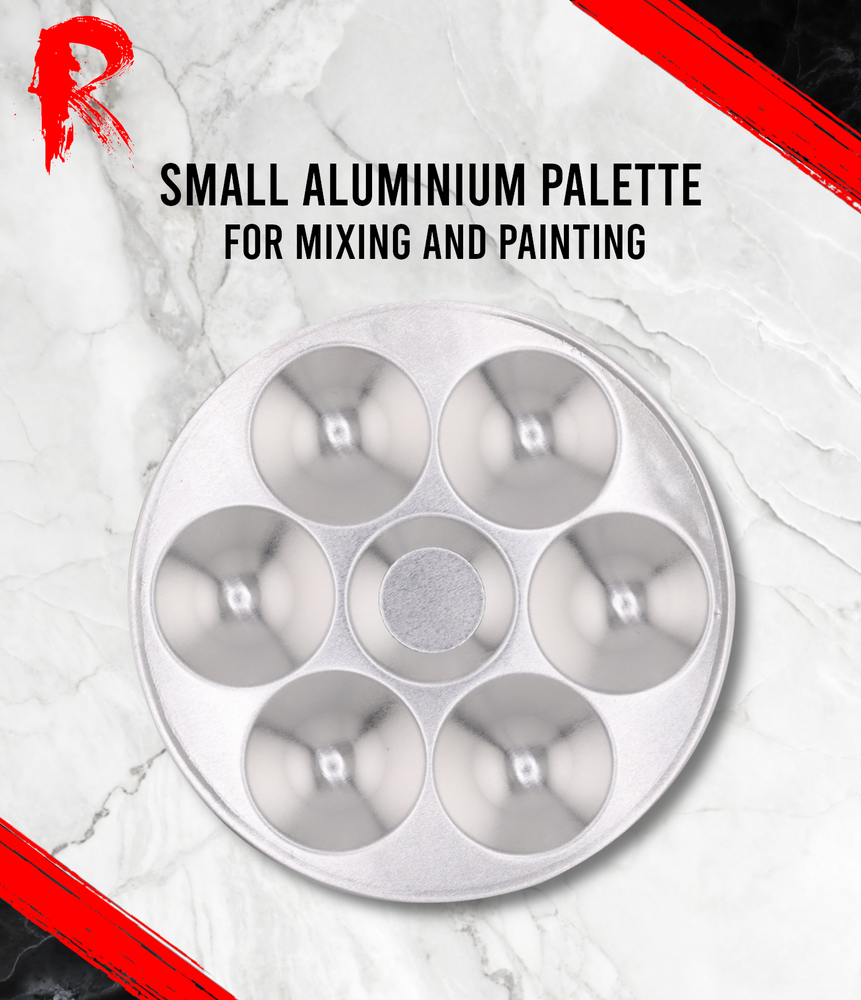 Ronin Games - Small Aluminium Palette - 8 Wells