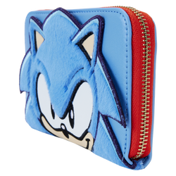 Sonic the Hedgehog - Classic Plush Cosplay 4" Faux Leather Zip-Around Wallet