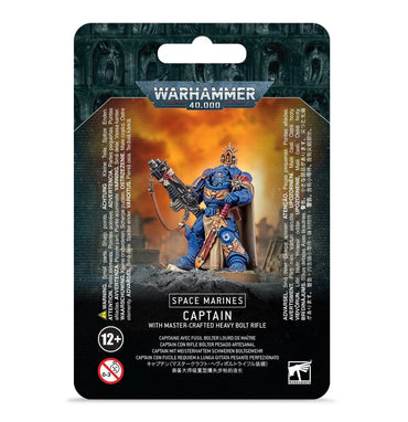 Warhammer 40,000: Space Marine Captain w/ Master-Crafted Bolt Rifle