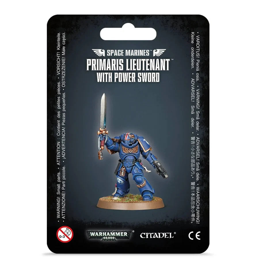 Warhammer 40,000: Space Marine Primaris Lieutenant w/Power Sword