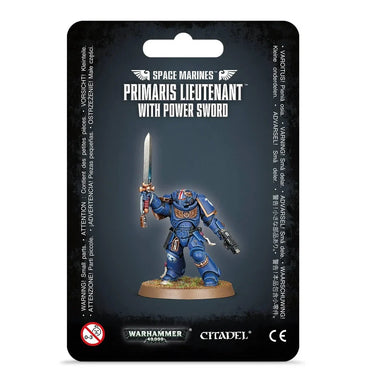 Warhammer 40,000: Space Marine Primaris Lieutenant w/Power Sword