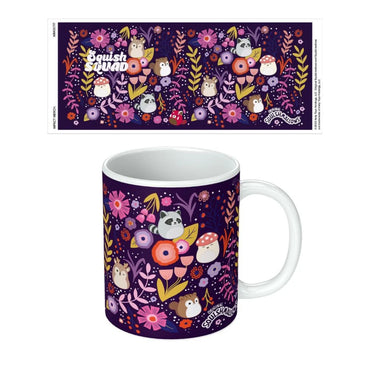 Squishmallows Squish Squad Floral White Mug