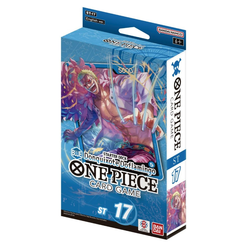 One Piece Card Game: Starter Deck – (Blue) Donquixote Doflamingo [ST-17]